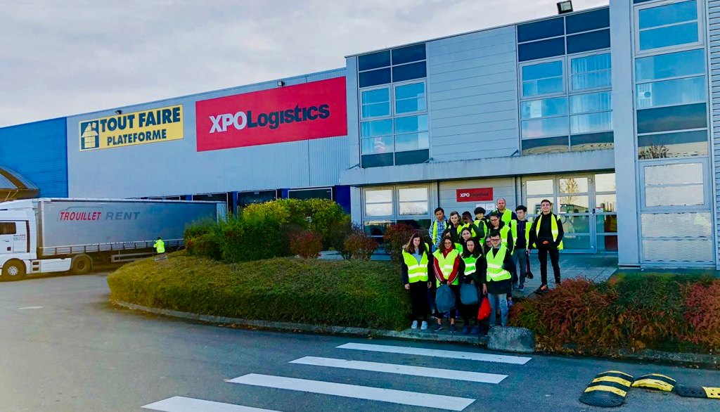 [LYCEE ABBAYE] 9-11-2018 : Visite chez XPO Logistics pour la 3PREPA PRO