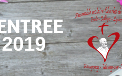 INFOS RENTRÉE 2019