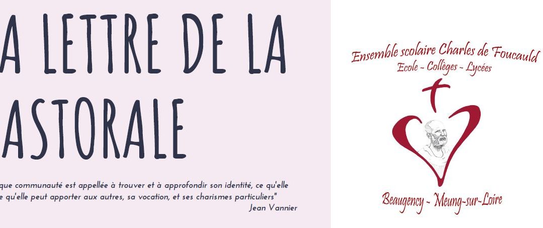 Lettre de la pastorale – 5 au 12 avril 2020