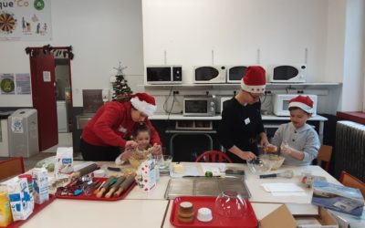 Les Terminales ASSP proposent des activités de Noël aux Enfants