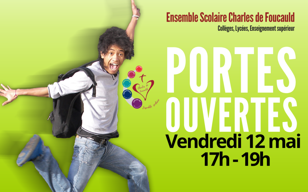 Soirée PORTES OUVERTES – Vendredi 12 Mai – 17h / 19h