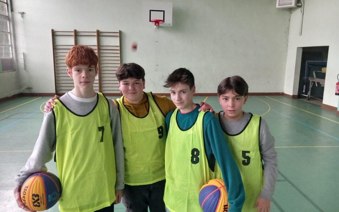 Atelier Basket pour les élèves de l’ensemble scolaire !