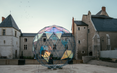 Les élèves du Collège de Beaugency découvrent le centre d’Art numérique…