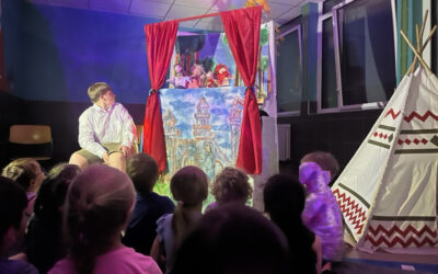 Spectacle de marionnettes par les 5e4 !