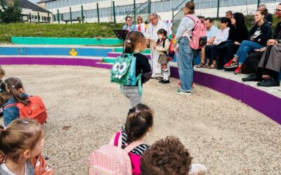 ✨ Bénédiction des cartables à l’école…
