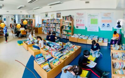 Les élèves de CM2 ont rendu visite à la Médiathèque La Monnaye…