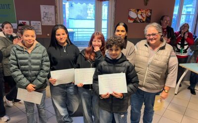 Remise des diplômes du DELF : une belle récompense.