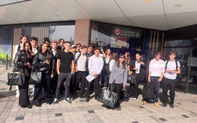Les élèves de 1re Bac Pro MCV à la découverte des enseignes d’Orléans
