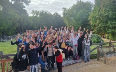 Les 6e à la découverte du Clos Lucé !